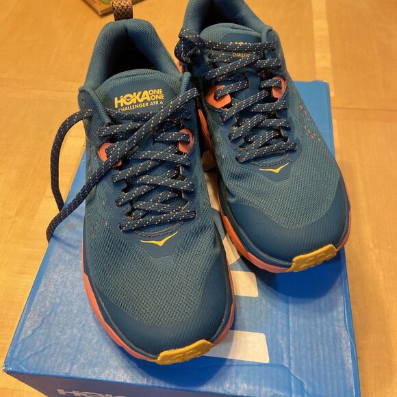 Hoka Challenger ATR 6 Men’s Sneakers Size 8B One Castlerock Orange Running Shoes